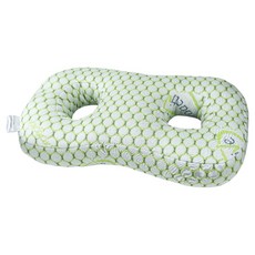 Soulrich 舒適護耳穿洞枕, 1個, 綠色