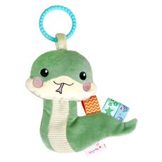 Qbibiya 蛇麼都行安撫玩偶, 1個, 抹茶蛇寶