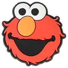 크록스 오렌지 솜뭉치 지비츠 FREE 10012066