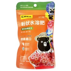 Nature Touch 花田綠地 粉狀水溶肥 開花結果配方, 1個, 100g