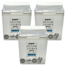 SURUGA PAPAT 調味料儲存器, 280ml, 3個