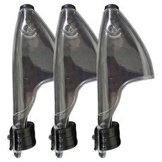 히트페이스 원투낚시대 가이드캡 3p, 투명