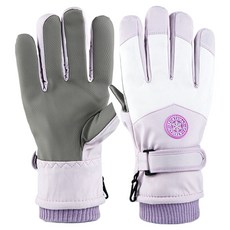 伊吉迪爾 輕量防寒手套 雙手配戴套組, 1套, 紫色