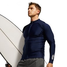 테슬라 남성용 베이직 긴팔 래쉬가드 TM-MSZ01