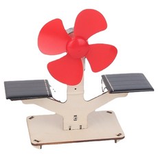 넥트론 물리 과학실험 DIY 키트 듀얼 태양광 선풍기 140 x 140 x 60 mm, 1세트