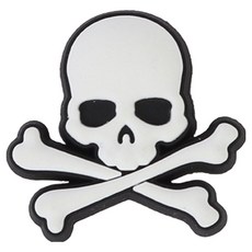 크록스 지비츠 10007622 해골 FREE