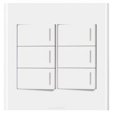 winners Winner 開關 雙開關用 6孔, 1個