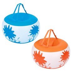 Bestway 幼兒泡泡足球 52222, 藍色 + 橘色, 1個