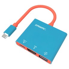 겜맥 닌텐도스위치 1 2 공용 HDMI 컨버터, 네온, 1개, KMNS2-130 네온, 1개, KMNS2-130