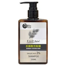 vis life 特活綠 水楊酸松焦油洗髮精, 250ml, 1瓶