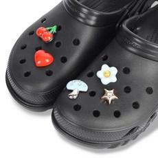 crocs 卡駱馳 柔軟金屬吉比茨5件組 10012934 FREE, 1套, 混合色