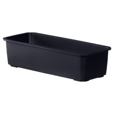 사인포스트 예쁜칼라 배란다 옥상 텃밭 화분, 딥 블랙, 1개