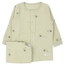 오가닉맘 즐루긴소 내의 상의 + 하의 세트 MHZP9B10