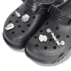 크록스 메탈 반짝반짝 지비츠 5종 세트 10012943 FREE