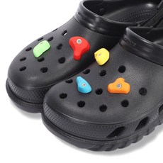 크록스 알록달록 바위 지비츠 5종 세트 10012945 FREE