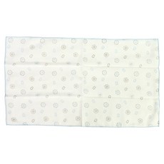 vivibaby 貝殼花紗布澡巾