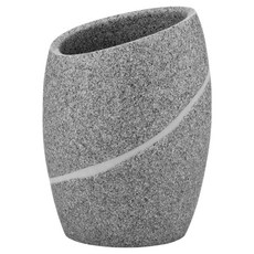 kela Talus 牙刷杯 250ml, 1個, 石紋灰