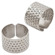 동대문단추왕 금속 쇠골무 프리사이즈, 혼합색상, 2개