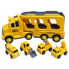 Jaemizon 音效迷你車運輸卡車套組, 1套, 重型機具