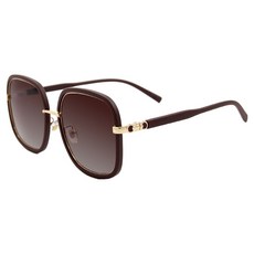 ALEGANT 歐式復古橢圓框形設計UV400太陽眼鏡