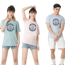 MI MI LEO 台灣製高透氣吸排T恤3件組 C15, 淡藍+淡綠+淡粉