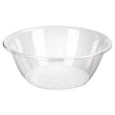 樂居家 水晶透明洗臉盆, 1個, 透明