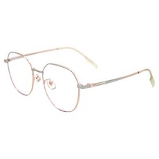 ALEGANT 迷霧北歐漸層金屬光學方框UV400濾藍光眼鏡