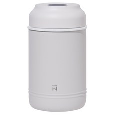 WOKY 沃廚 台灣公司貨 大口真瓷食物長鮮保溫罐, 1個, 600ml, 米色