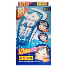 e-CARE 醫康 退熱貼, 1個, 6片