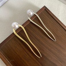 스타일플래닛 왕진주 비녀핀 2종 세트