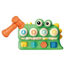 PLAYFUL TOYS 頑玩具 恐龍錘錘樂, 1個, 多色