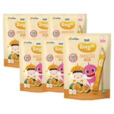 長條米餅 蘋果口味, 甜南瓜, 6個, 24g