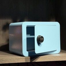 現代家用迷你保險箱, 藍色