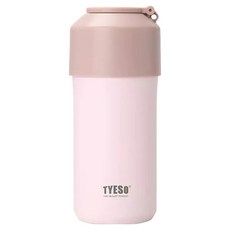 TYESO 泰碩 飲料瓶專用保冷瓶, 1個, 粉色
