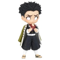 BANDAI BANPRESTO 景品 QPOSKET petit vol.5鬼滅之刃 C 悲鳴嶼行冥 模型, 1個