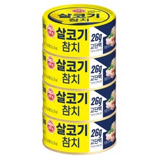 오뚜기 참치 살코기 통조림, 135g, 4개