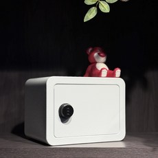 모던 가정용 미니 금고, 화이트