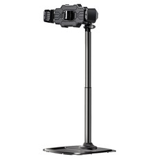 Kyhome 雙機位桌面手機支架/平板支架/折疊懶人支架 D-02, 1個, 黑色, 單一商品