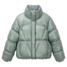 GUESS 女款羽量亮面短版羽絨外套 YO4W5890