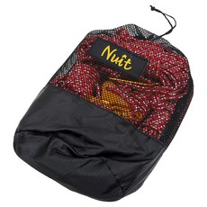 Nuit 努特 反光營繩三角調節片套裝組 NTR40, 紅色