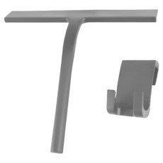 더자카 슬림 스퀴지 물기제거기 걸이 세트, 그레이, 1세트