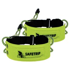 뚜리아 夜光反光跑步自行車騎行束帶, 2個, 螢光綠