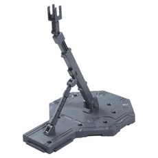 BANDAI 1/144 1/100 Action Base 4 鋼彈模型 地台型支撐架/腳架 組裝模型 黑色, 1個