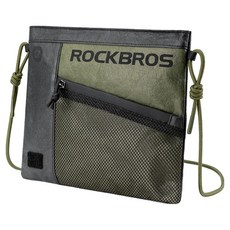 ROCKBROS 洛克兄弟 車把運動斜背生活防水自行車包 DB002, 1個, 卡其色