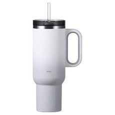 실리만 웰텀블러 프로 대용량 텀블러 1200ml 딥화이트, 1개