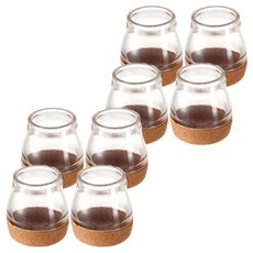 FaSoLa TPE桌腳/椅腳靜音耐磨防滑墊4件組, 2套