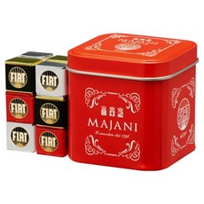 MAJANI Fiat 綜合鐵盒巧克力 12入, 120g, 1個