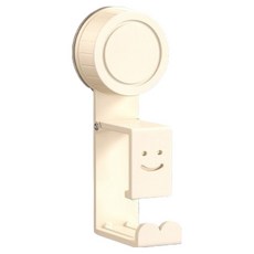 Skywiz 黏貼式臉盆掛勾, 米白色, 1個