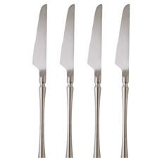 JUST HOME 凱恩斯 420不鏽鋼牛排刀4件組 7009-01, 銀色, 4支