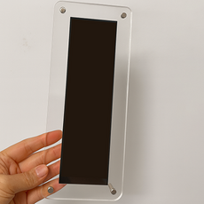 아크릴 네컷 액자 한장, 1개, 투명